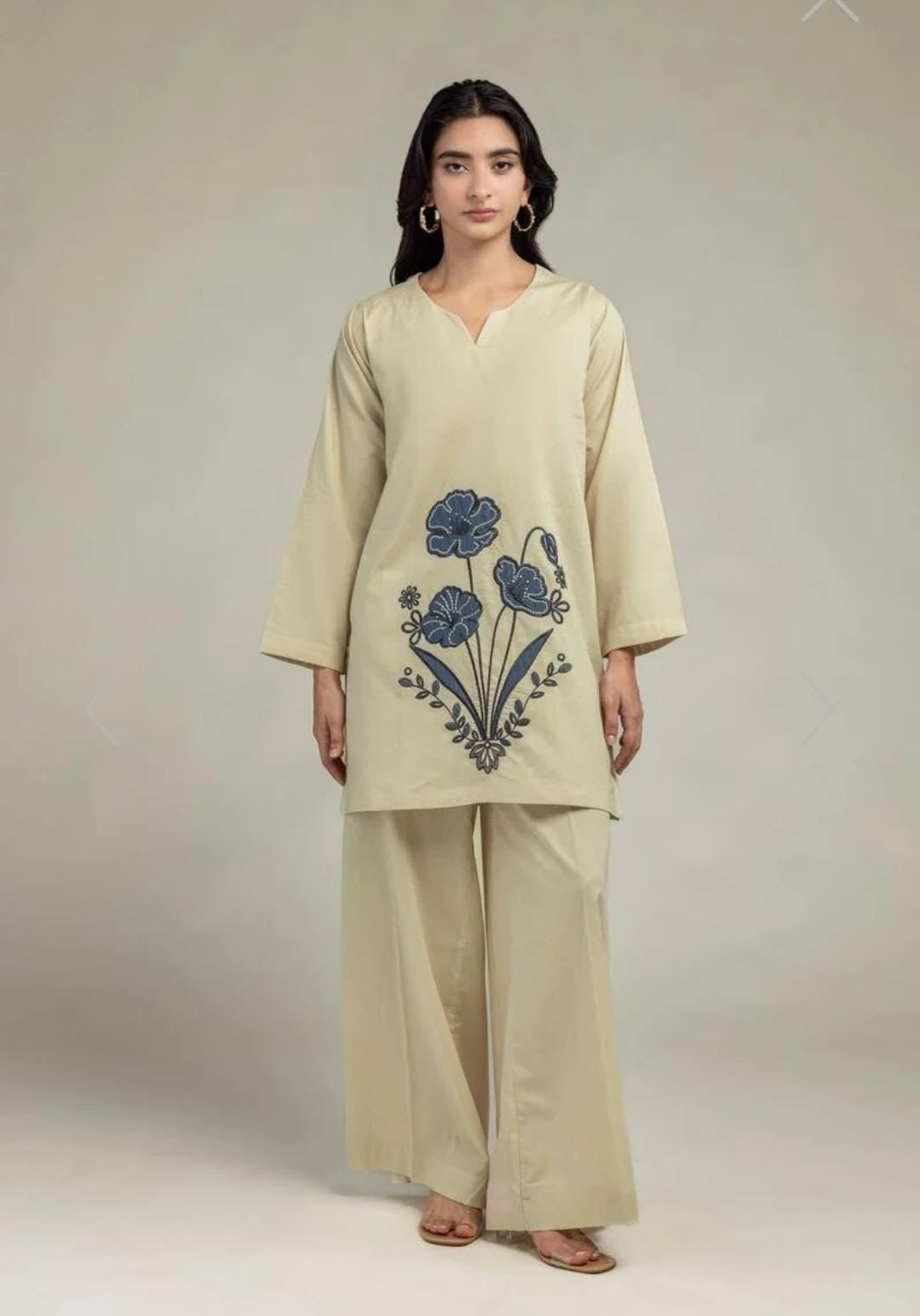 Khaadi | Embroidered | Cambric Lawn | 2-Piece | Ready to Wear | Skin