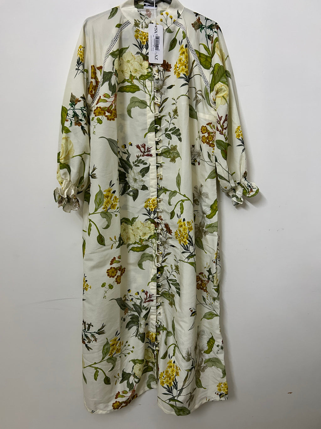 Sana Safinaz | Printed | Poly Cotton | 1-Piece | Ready to Wear | Off White Green