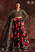 Charizma | Embroidered | Raw Silk | 3-Piece | Ready to Wear | Black