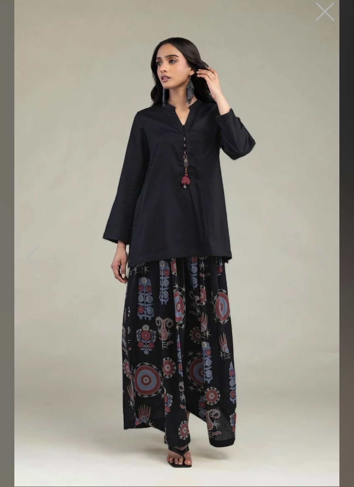 Khaadi | Printed | Lawn | 2-Piece | Ready to Wear | Black
