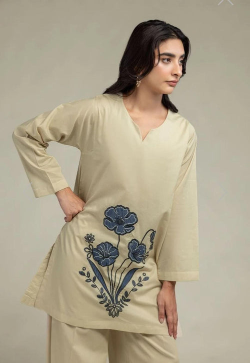 Khaadi | Embroidered | Cambric Lawn | 2-Piece | Ready to Wear | Skin