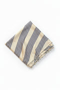Khaadi | Luxury | Blended Silk | Dupatta | White Blue lines