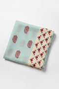 Khaadi | Printed | Lawn | Dupatta | Blue Red