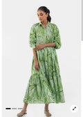 Sana Safinaz | Printed | Lawn | 1-Piece | Ready to Wear | Green