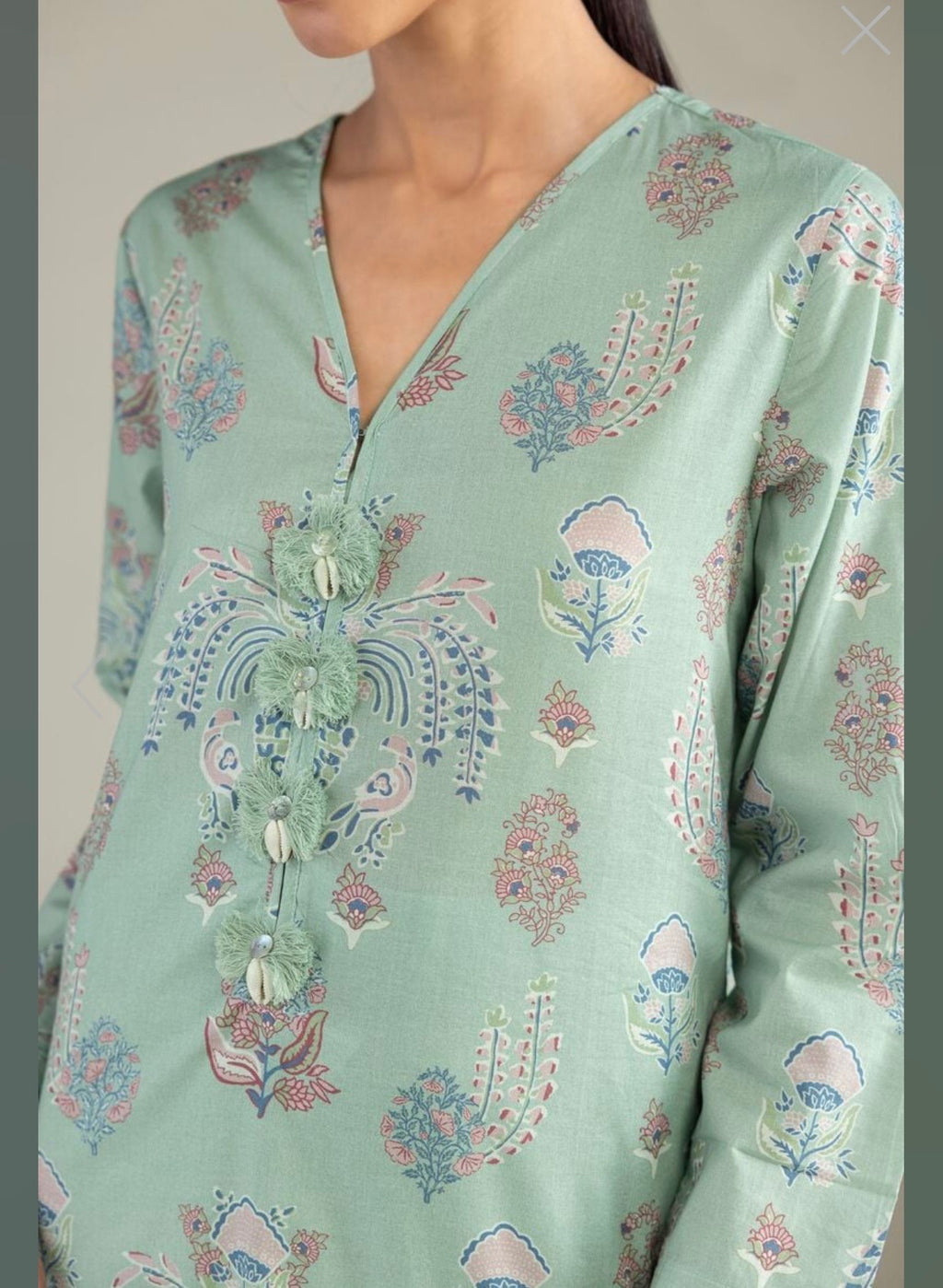 Khaadi | Printed | Lawn | 2-Piece | Ready to Wear | Mint