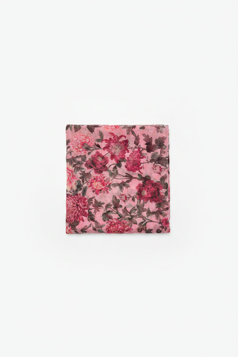 Khaadi | Printed | Chiffon  | Dupatta | T-Pink