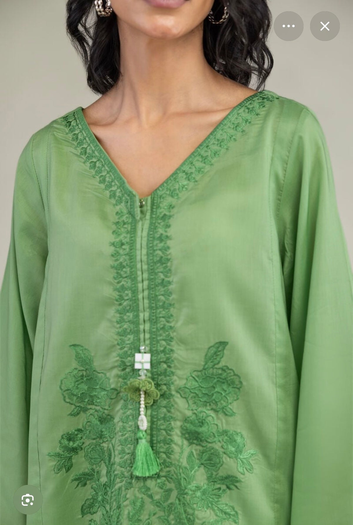 Khaadi | Embroidered | Lawn | 2-Piece | Ready to Wear | Green