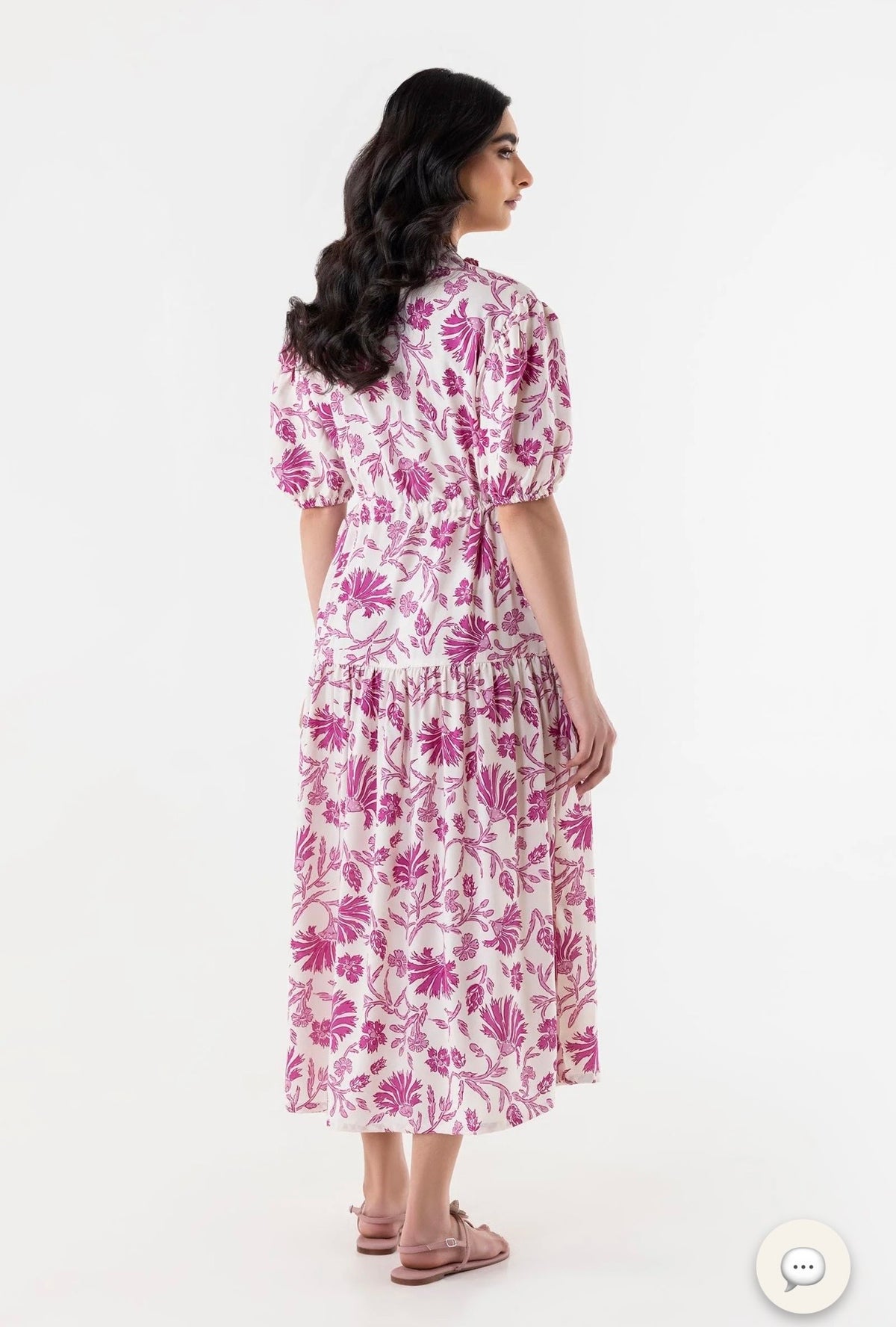 Sana Safinaz | Printed | Linen | 1-Piece | Ready to Wear | Pink