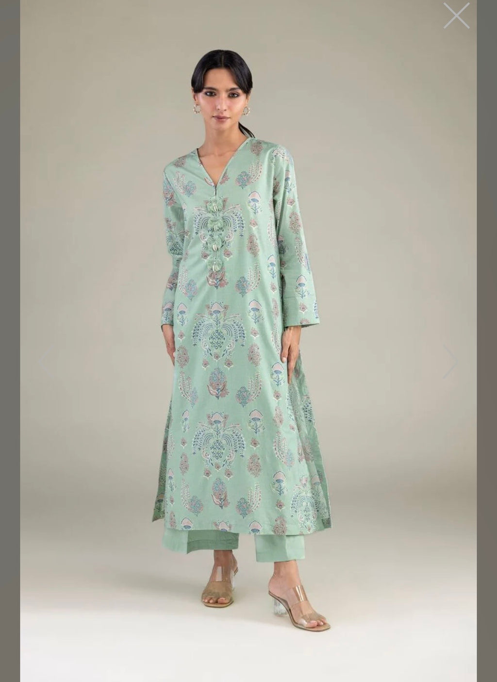 Khaadi | Printed | Lawn | 2-Piece | Ready to Wear | Mint