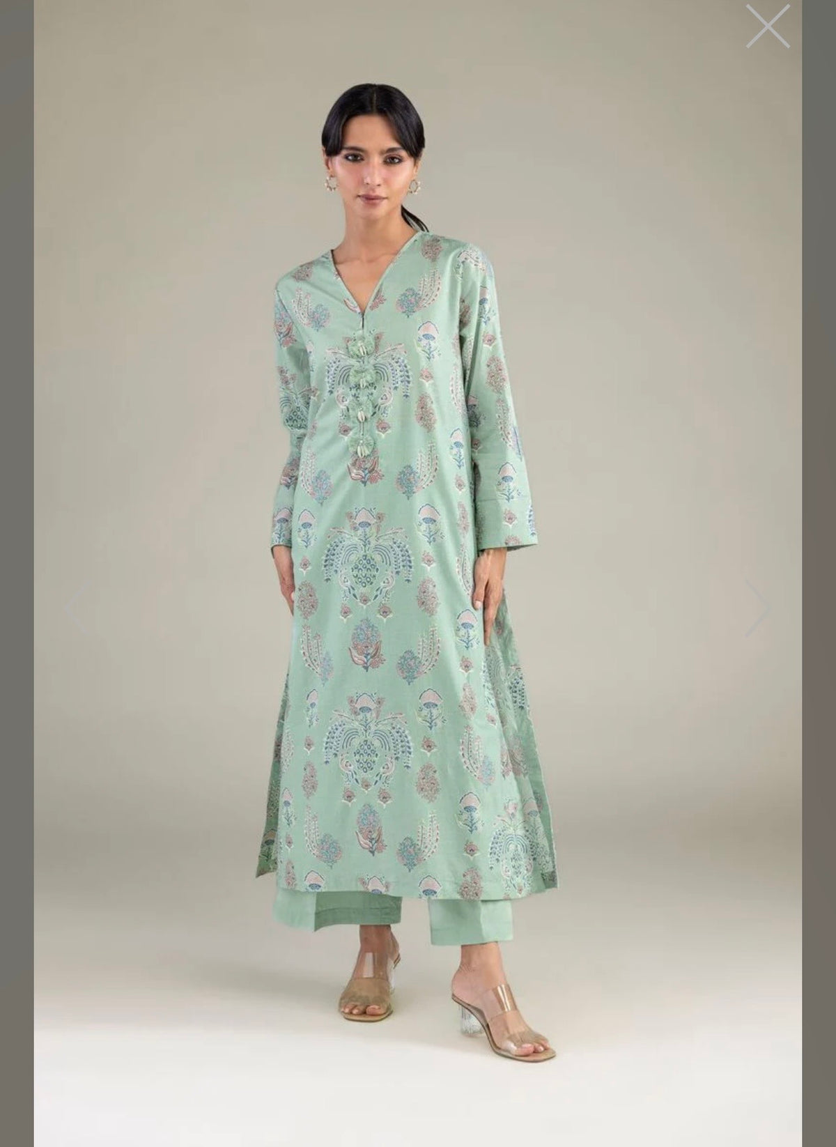 Khaadi | Printed | Lawn | 2-Piece | Ready to Wear | Mint