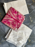 Sana Safinaz | Printed | Lawn | 3-Piece | Unstitched Suit | T-Pink