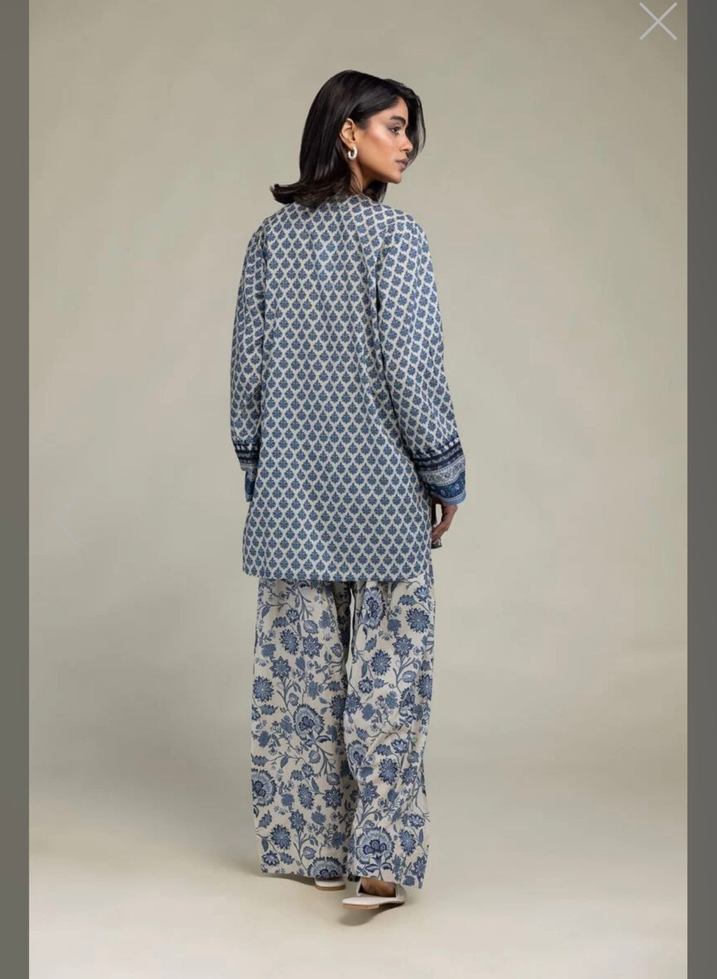 Khaadi | Embroidered | Lawn | 2-Piece | Ready to Wear | Blue