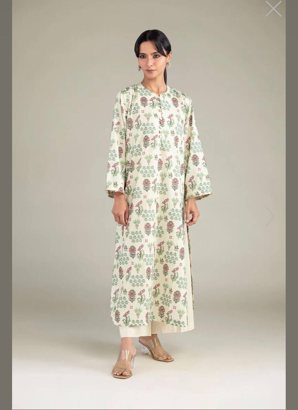 Khaadi | Printed | Lawn | 2-Piece | Ready to Wear | White Multi