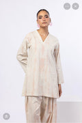 Khaadi | Printed | Cambric Lawn | 2-Piece | Ready to Wear | Off White