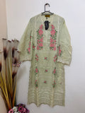 Sana Safinaz | Embroidered | Lawn | 1-Piece | Ready to Wear | Mint