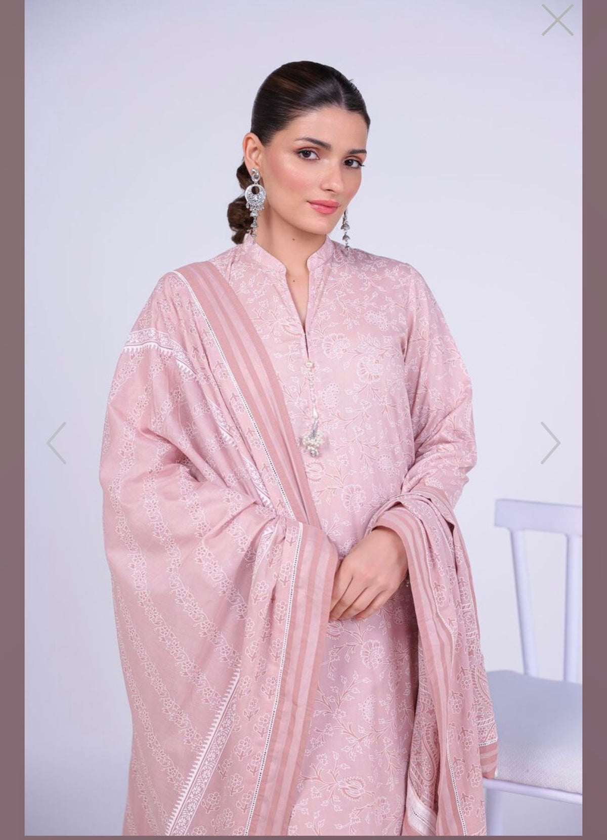 Khaadi | Printed | Paste Print Lawn | 1-Piece | Ready to Wear | T-Pink