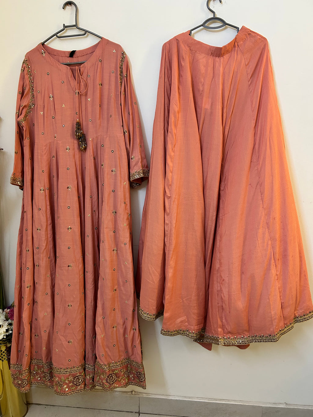 Charizma | Embroidered | Chiffon | 3-Piece | Ready to Wear | Peach
