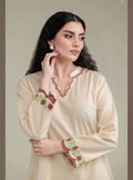 Khaadi | Embroidered | Selftextured Lawn | 2-Piece | Ready to Wear | Skin