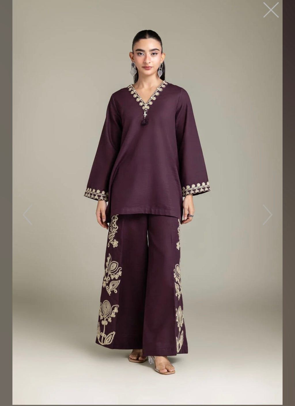Khaadi | Embroidered | Khaddar | 2-Piece | Ready to Wear | Murgenda