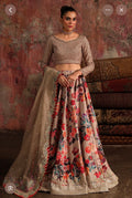 Charizma | Embroidered | Raw Silk | 3-Piece | Ready to Wear | Beige