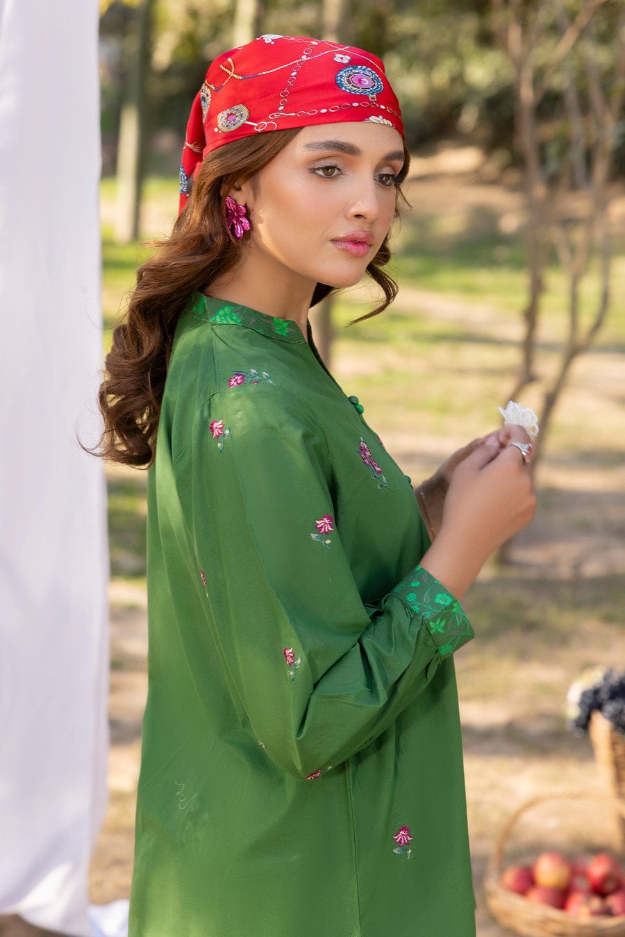 Charizma | Embroidered | Lawn | 2-Piece | Ready to Wear | Green