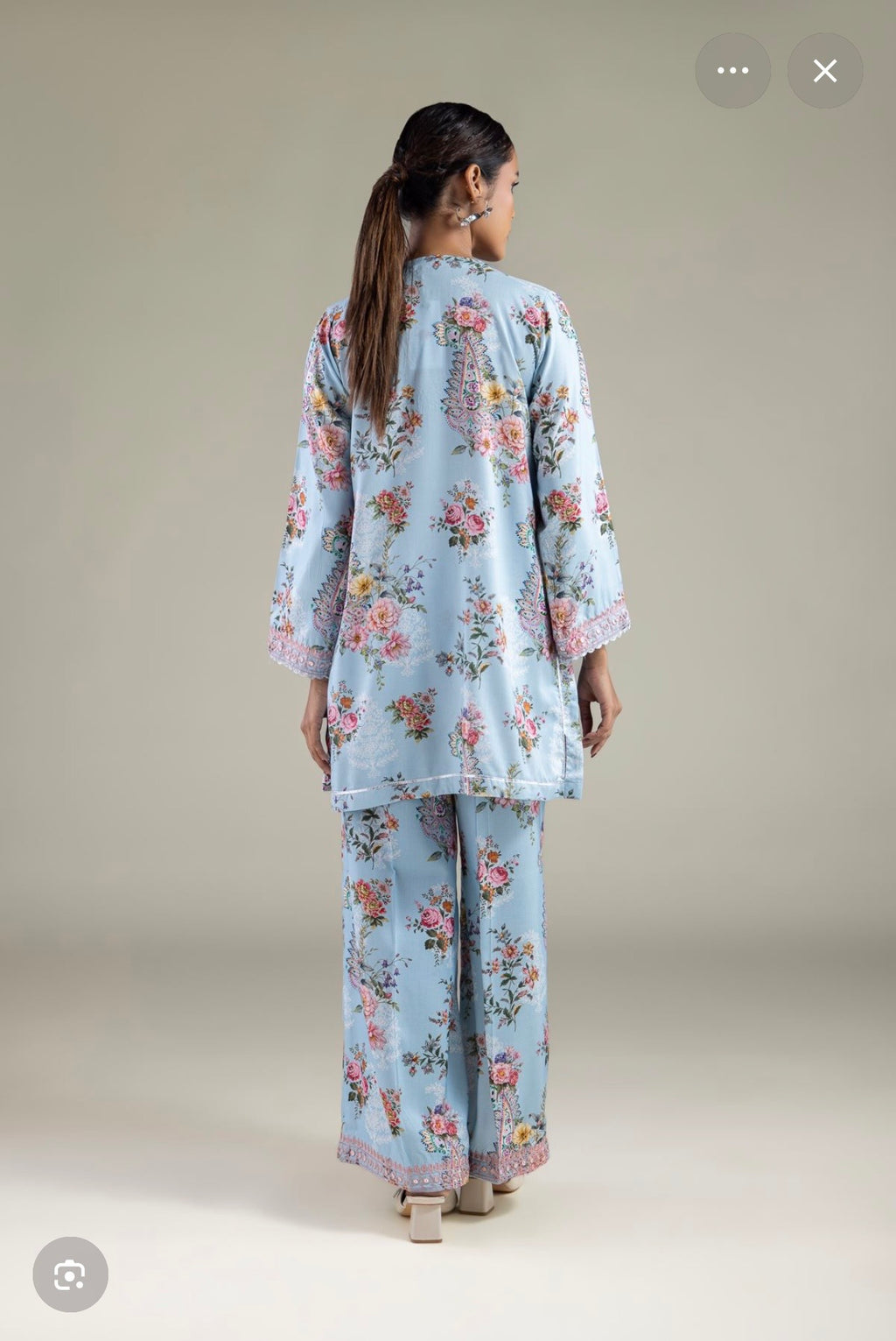 Khaadi | Embroidered | Viscose | 2-Piece | Ready to Wear | Ferozi