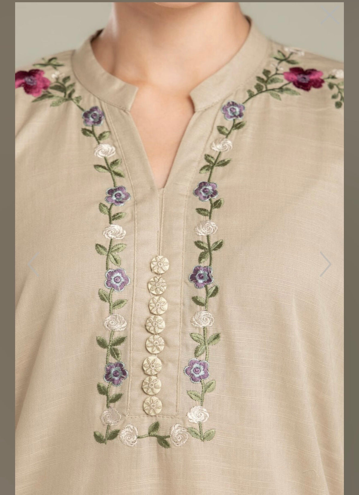 Khaadi | Embroidered | Khaddar | 2-Piece | Ready to Wear | Skin