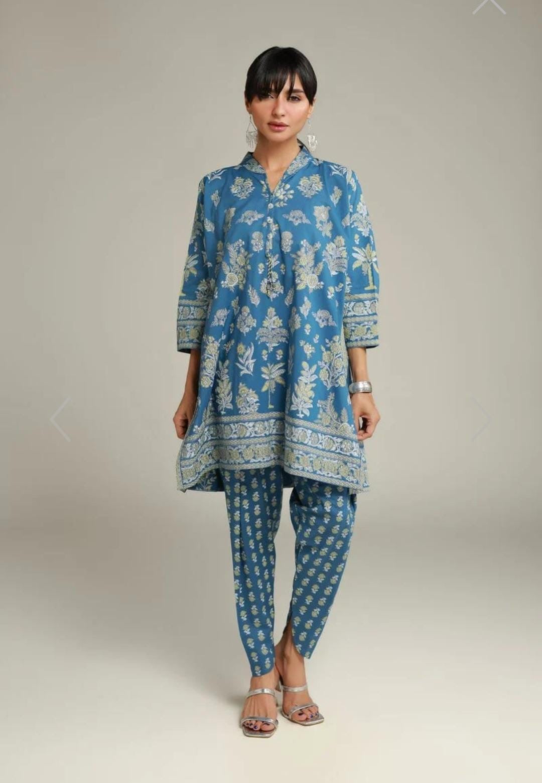 Khaadi | Printed | Paste Print Lawn | 2-Piece | Ready to Wear | Blue