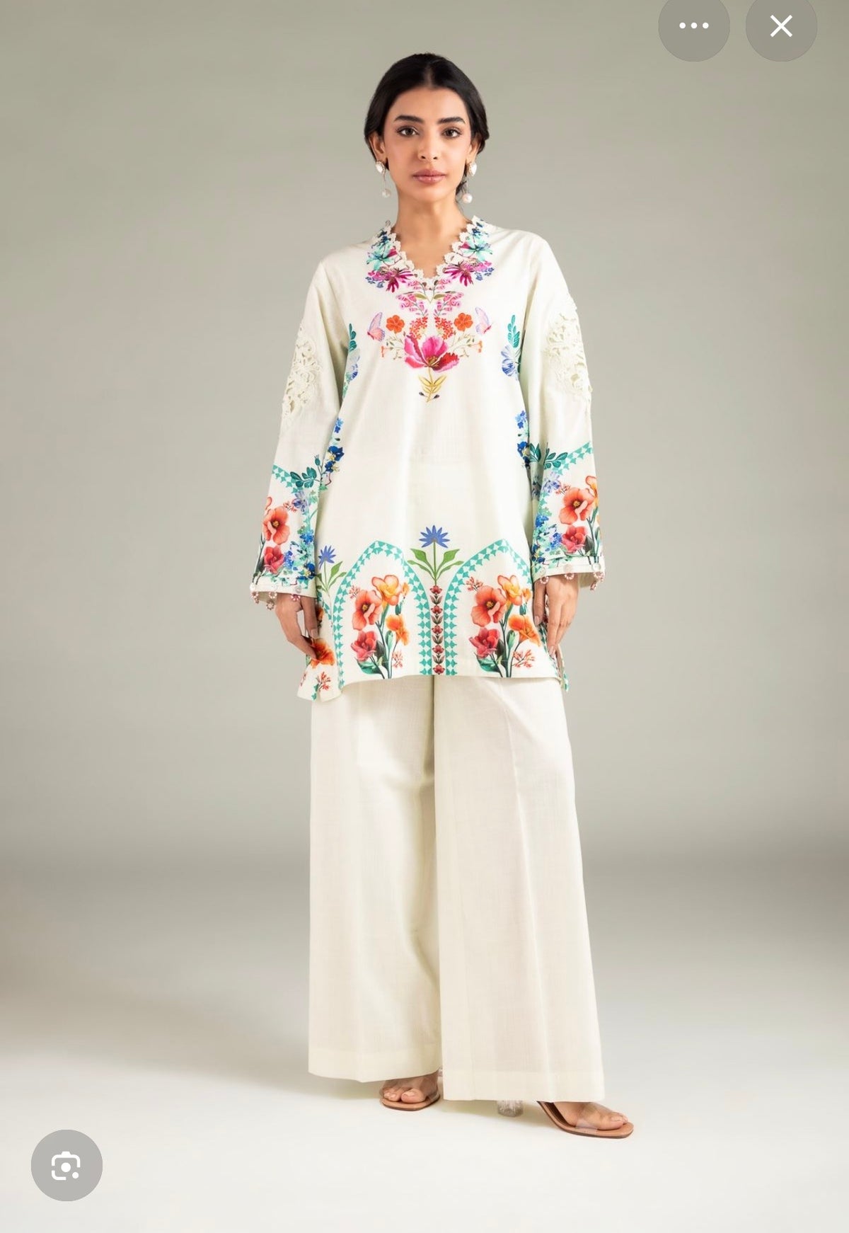 Khaadi | Printed | Cambric Lawn | 2-Piece | Ready to Wear | Apple Green