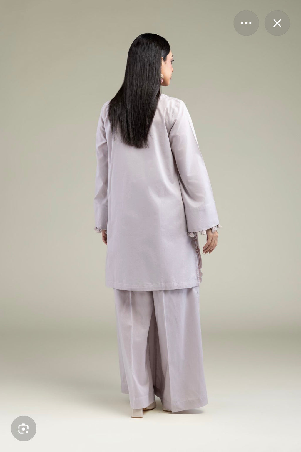 Khaadi | Embroidered | Lawn | 2-Piece | Ready to Wear | Lilac Grey