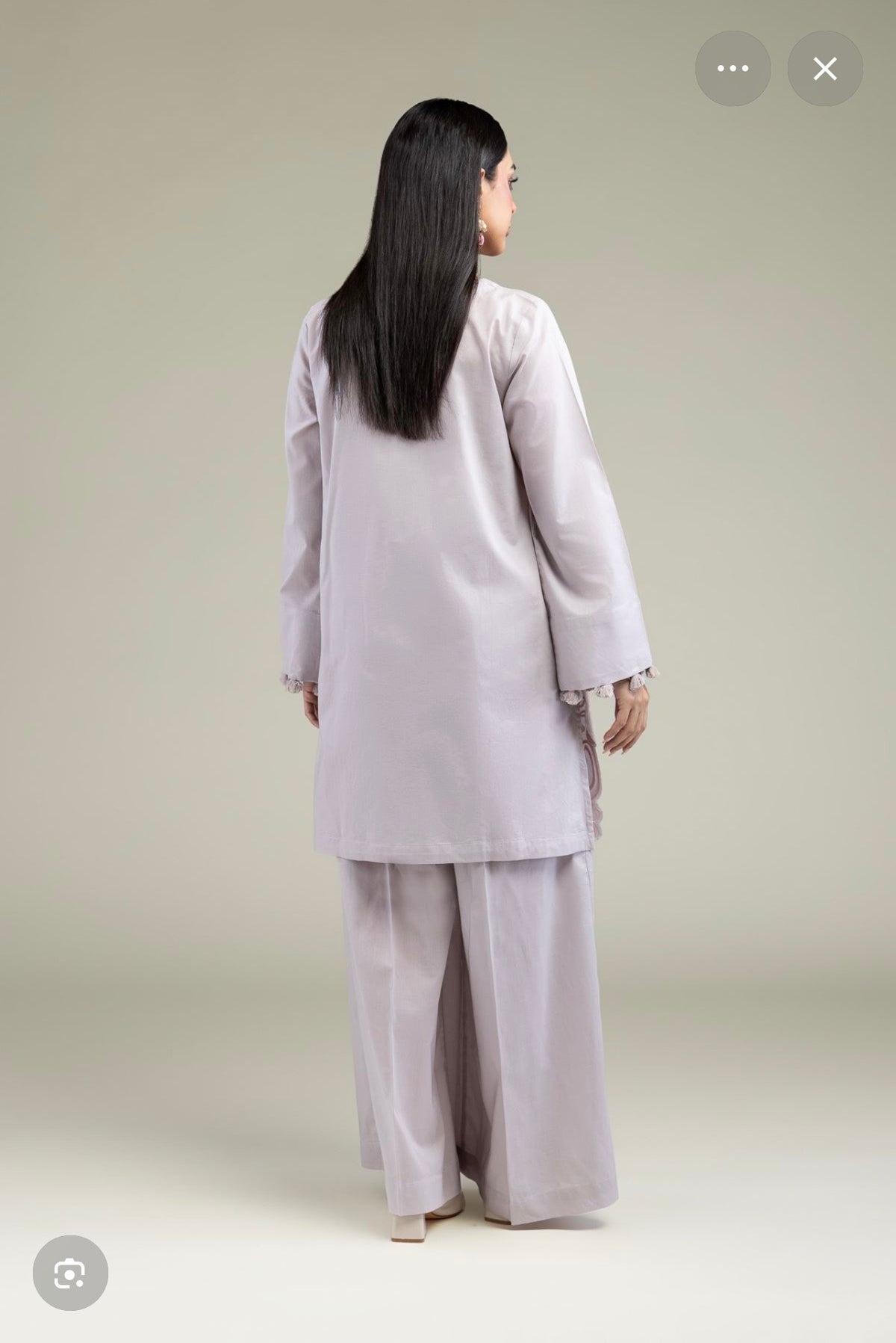 Khaadi | Embroidered | Lawn | 2-Piece | Ready to Wear | Lilac Grey