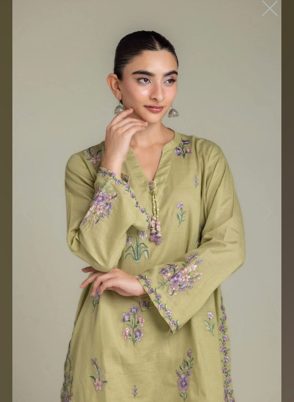 Khaadi | Embroidered | Khaddar | 2-Piece | Ready to Wear | Parrot