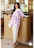 Sana Safinaz | Printed | Lawn | 1-Piece | Ready to Wear | Lilac Beige