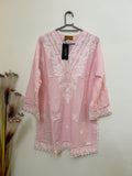 Sana Safinaz | Embroidered | Lawn | 1-Piece | Ready to Wear | Powder Pink