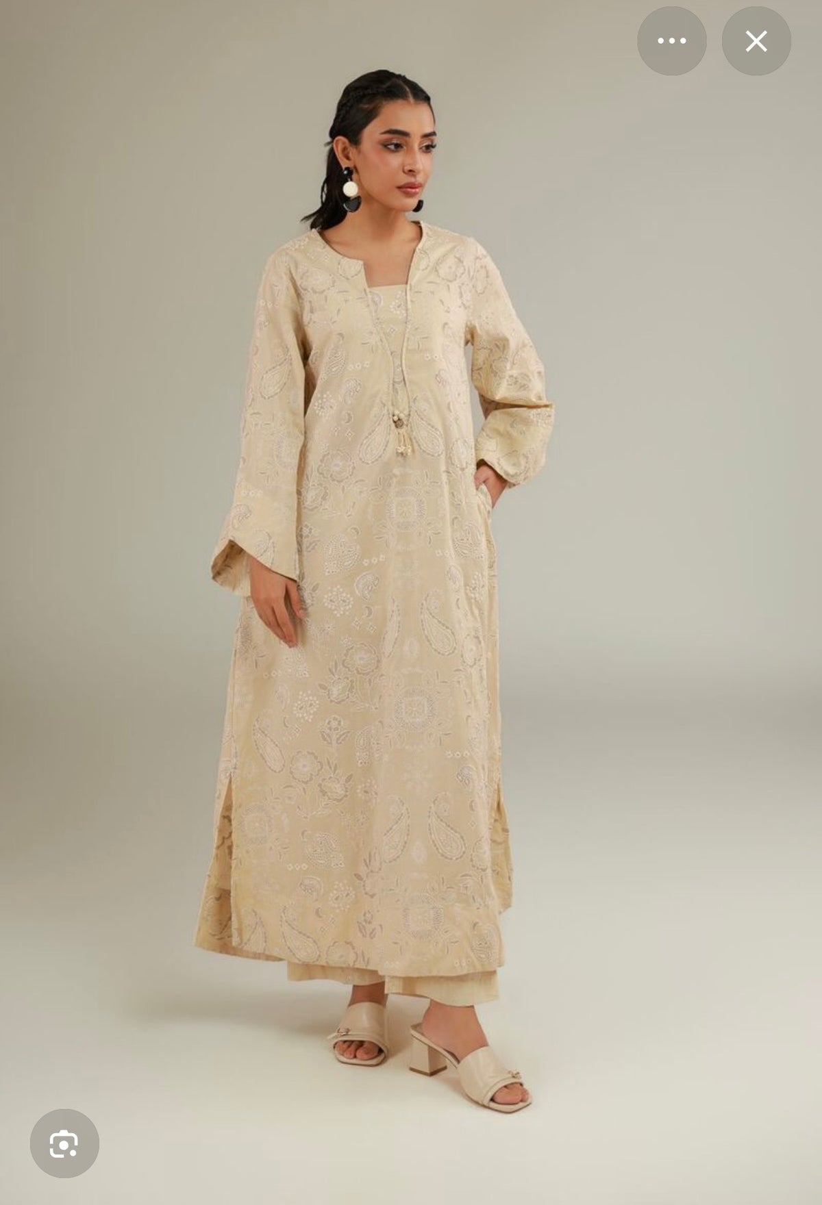 Khaadi | Printed | Emboss Lawn | 2-Piece | Ready to Wear | Skin