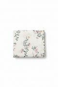 Sapphire King Size Cotton Bed Sheet- White Floral