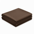 Sapphire Cotton King Size Bed Sheet- Dark Brown