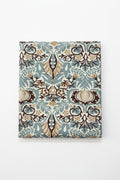 Sapphire Cotton King Size Bed Sheet-Grey Brwon Print