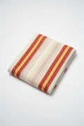 Generation Hand Woven Dupatta- White Red