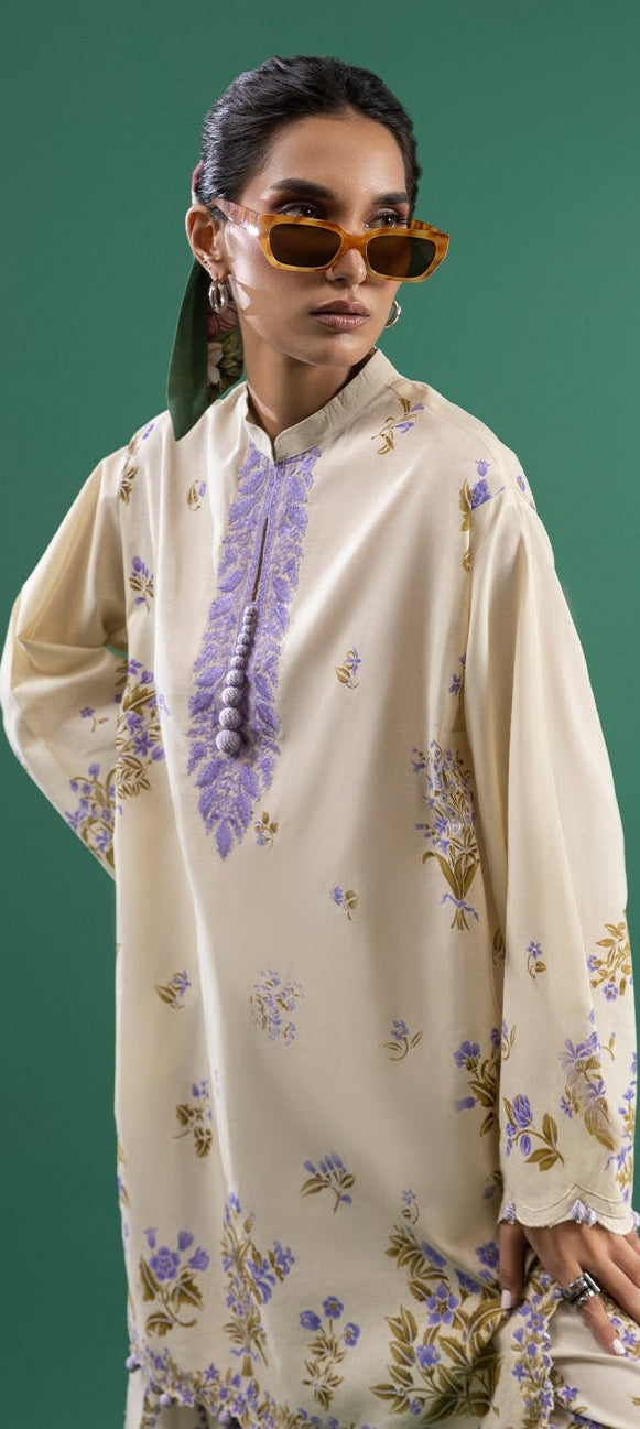 Sanasafinaz Casual- Beige Purple