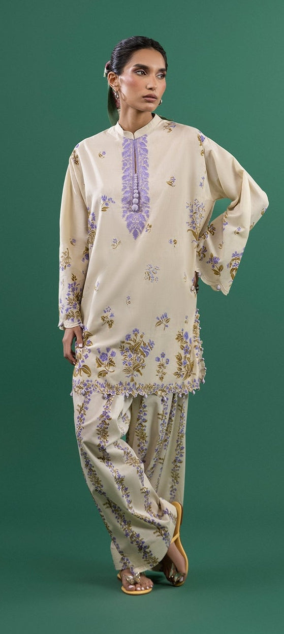 Sanasafinaz Casual- Beige Purple