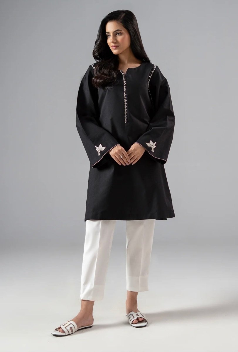 Charizma | Embroidered | Lawn | 2-Piece | Ready to Wear | Black - Shopping Haul
