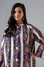 Charizma | Embroidered | Lawn | 2-Piece | Ready to Wear | Blue