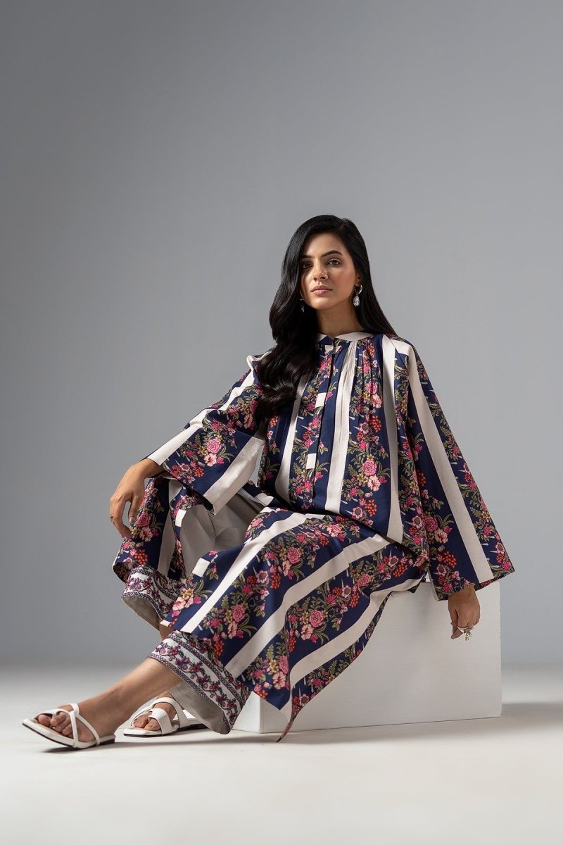 Charizma | Embroidered | Lawn | 2-Piece | Ready to Wear | Blue