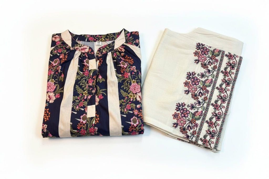 Charizma | Embroidered | Lawn | 2-Piece | Ready to Wear | Blue