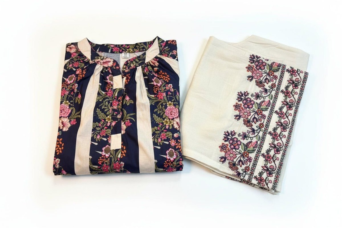 Charizma | Embroidered | Lawn | 2-Piece | Ready to Wear | Blue