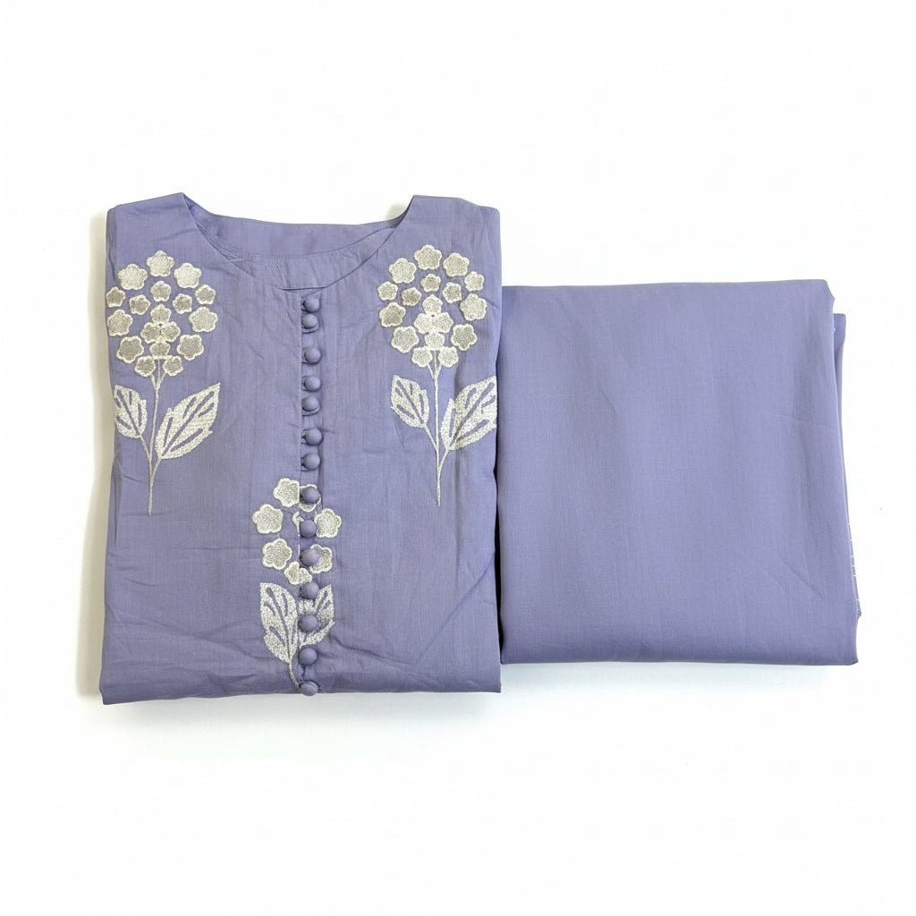 Charizma | Embroidered | Lawn | 2-Piece | Ready to Wear | Lilac - Shopping Haul