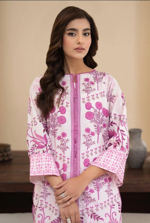 Charizma | Printed | Lawn | 2-Piece | Ready to Wear | Pink - Shopping Haul