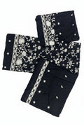 Image | Luxury | Embroidered | Lawn | 2-Piece | Unstitched Suit | Black - Shopping Haul