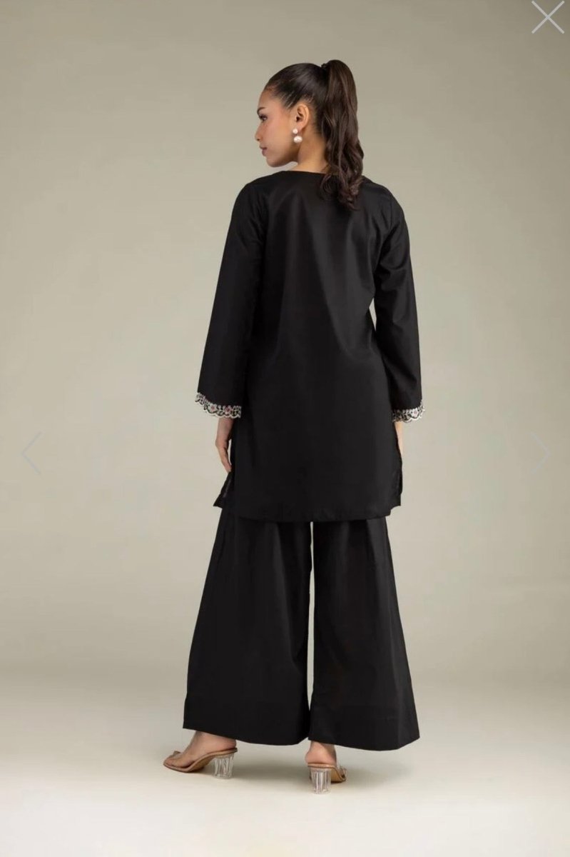Khaadi | Embroidered | Cambric | 2-Piece | Ready to Wear | Black - Shopping Haul